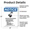 Signmission Safety Culture Sign, 3.5 in Width, Vinyl Decal, Rectangle OS-2PACK-NS-D-35-V-11955 - alternate 6